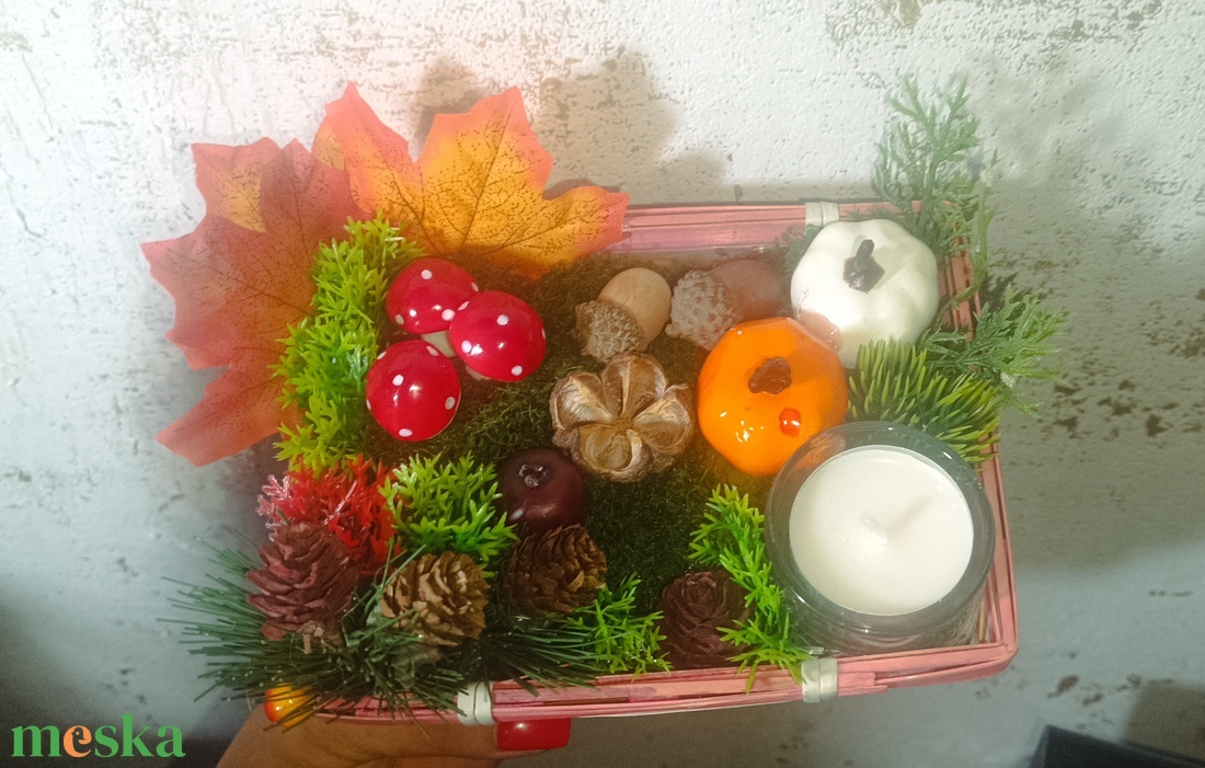 Őszi álom  - otthon & életmód - dekoráció - asztal és polc dekoráció - asztaldísz - Meska.hu