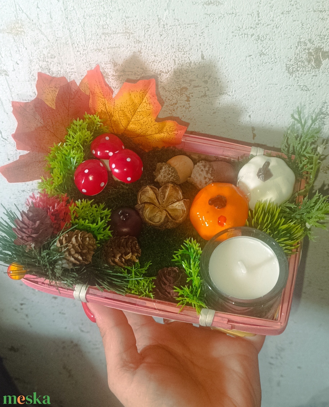 Őszi álom  - otthon & életmód - dekoráció - asztal és polc dekoráció - asztaldísz - Meska.hu