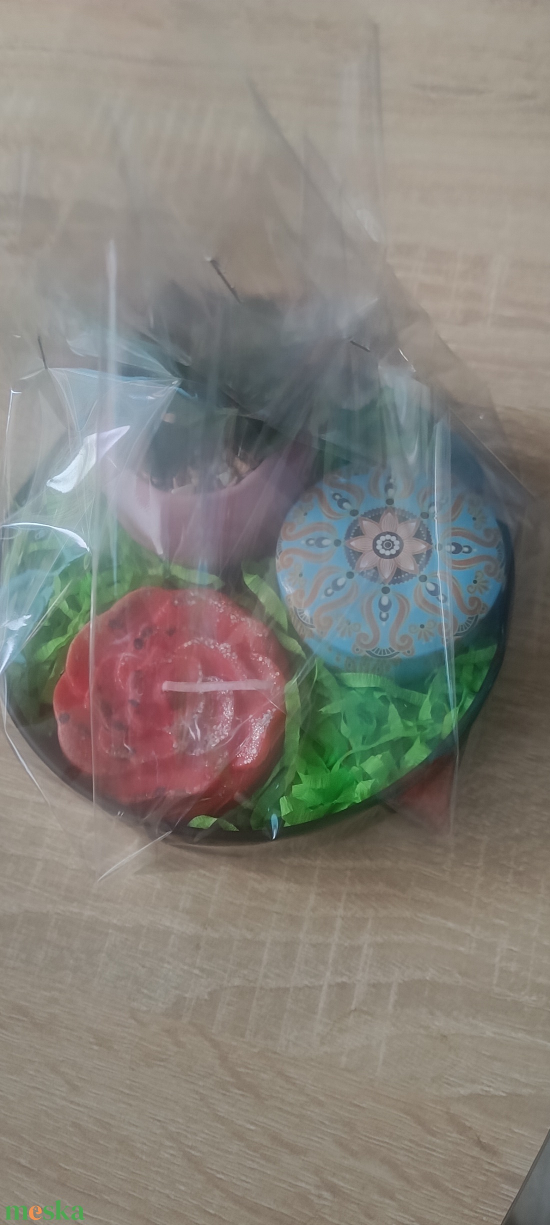 Hangulatos oázis  - kellékek & szerszámok - dekorációs kellékek - dekorációs gyertya - Meska.hu