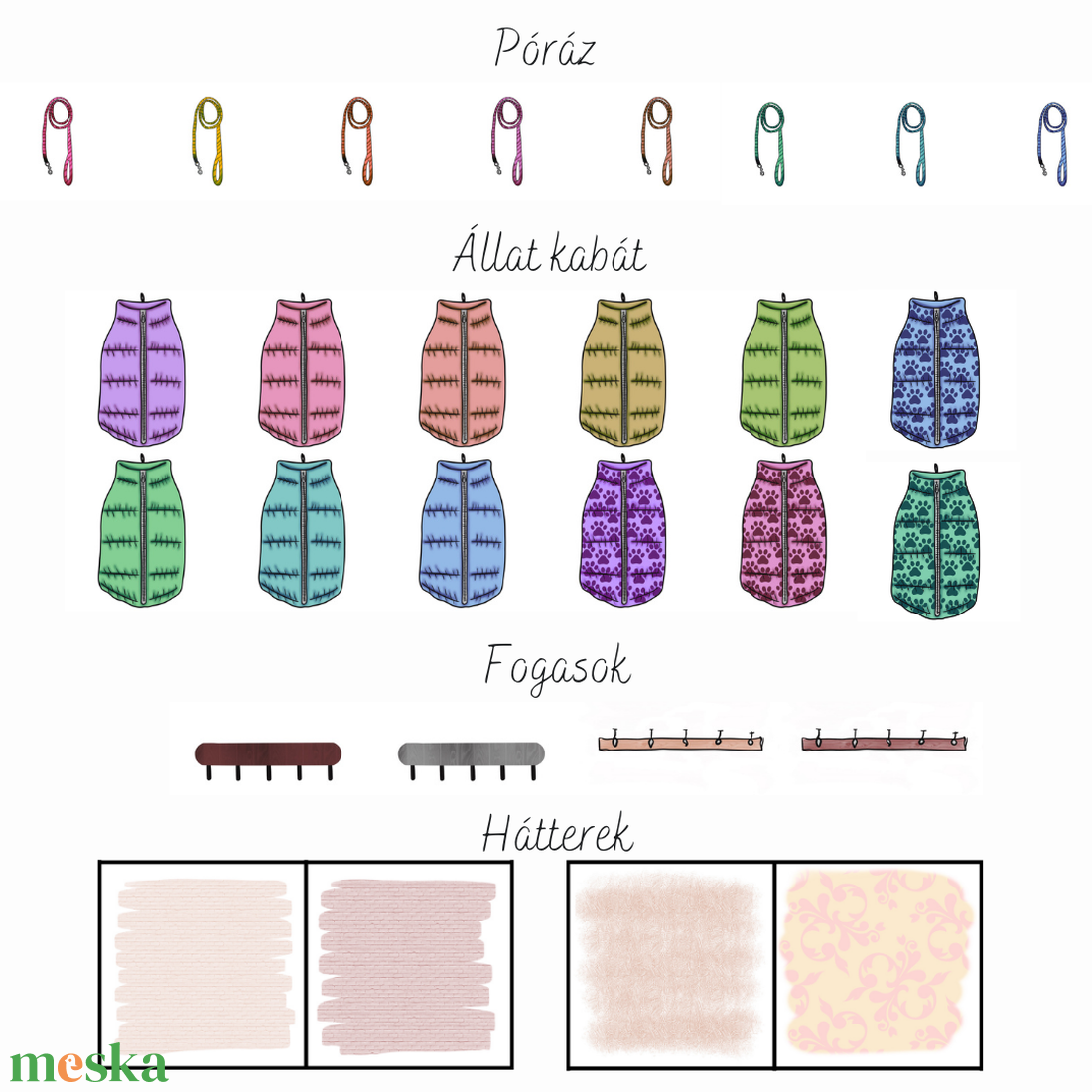 Egyedi, szerkeszthető - Karácsonyi családi kabátok képeslap - karácsony - karácsonyi ajándékozás - karácsonyi képeslap, üdvözlőlap, ajándékkísérő - Meska.hu