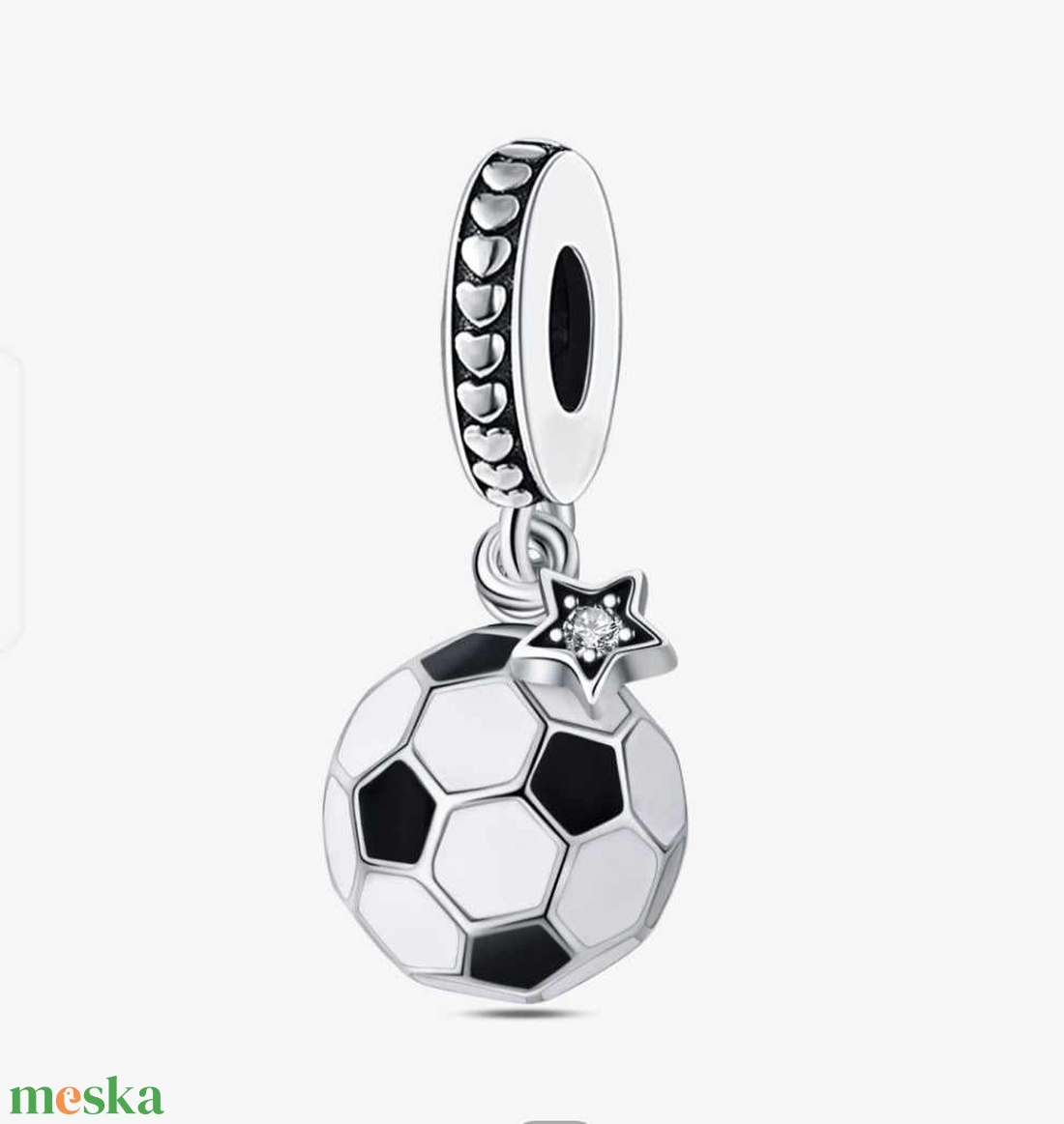Focis függő charm - ékszer - karkötő - charm karkötő - Meska.hu