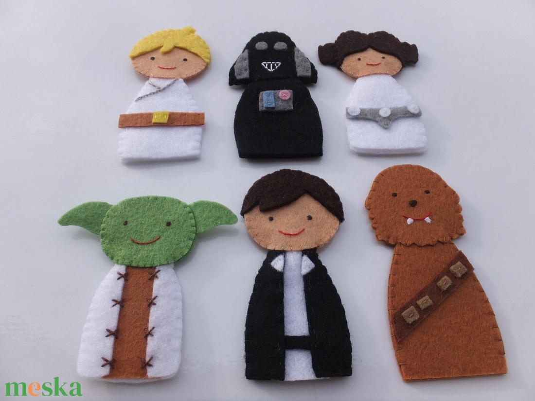 Star Wars - ujjbáb - játék & sport - bábok - ujjbáb - Meska.hu Star Wars - ujjbáb - játék & sport - bábok - ujjbáb - Meska.hu