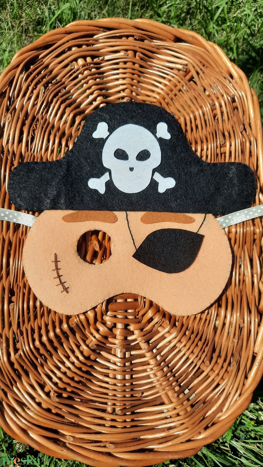 Kalóz farsangi jelmez fiúknak - ruha & divat - jelmez & álarc - álarc - Meska.hu