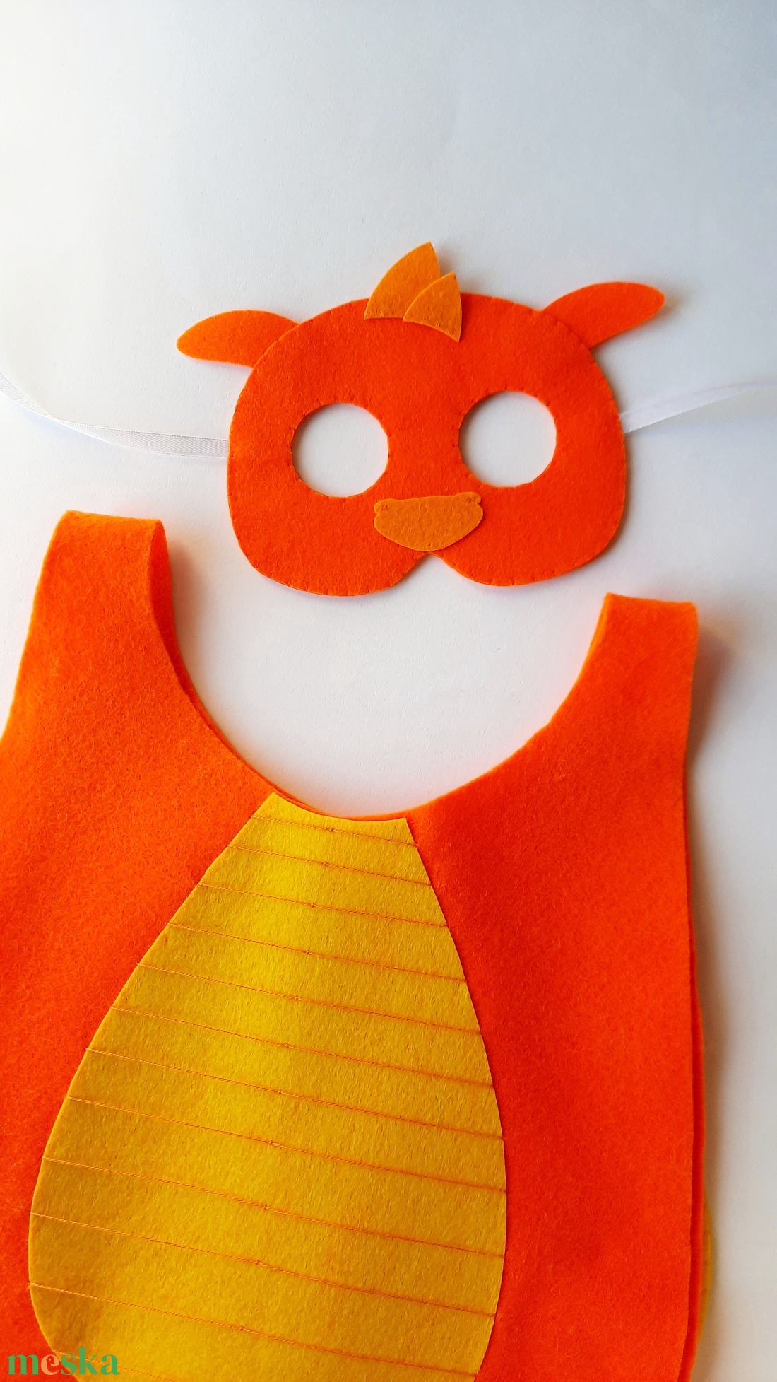 Aranyos sárkány farsangi jelmez fiúknak - ruha & divat - jelmez & álarc - álarc - Meska.hu