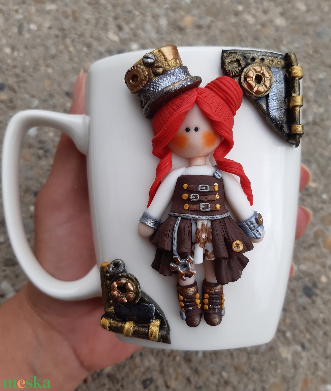 Kislányos bögre - steampunk kollekció - otthon & életmód - konyhafelszerelés, tálalás - tálalás - bögre & csésze - Meska.hu Kislányos bögre - steampunk kollekció - otthon & életmód - konyhafelszerelés, tálalás - tálalás - bögre & csésze - Meska.hu