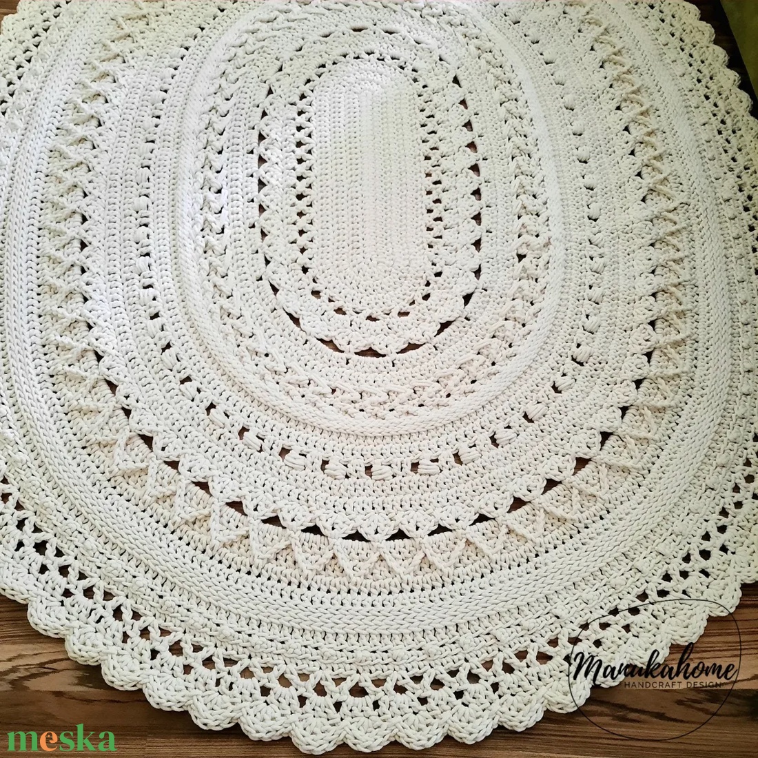 Vanilla - otthon & életmód - lakástextil - szőnyeg - horgolt szőnyeg - Meska.hu Vanilla - otthon & életmód - lakástextil - szőnyeg - horgolt szőnyeg - Meska.hu