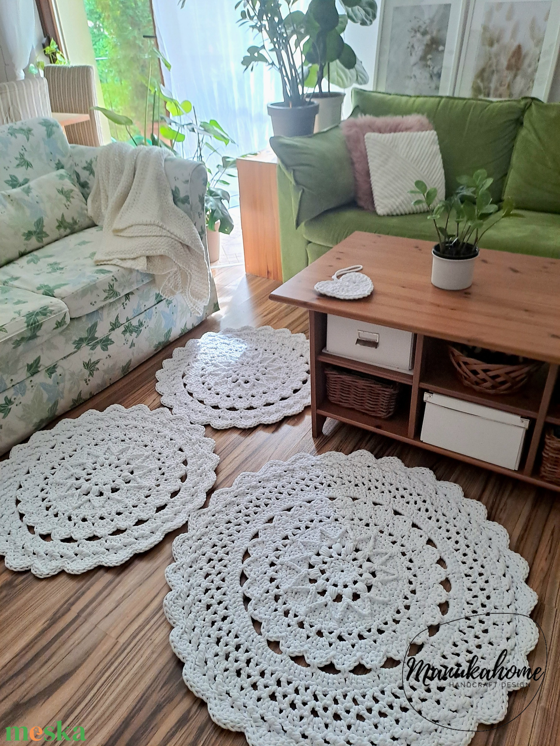 Rebecca - otthon & életmód - lakástextil - szőnyeg - horgolt szőnyeg - Meska.hu Rebecca - otthon & életmód - lakástextil - szőnyeg - horgolt szőnyeg - Meska.hu