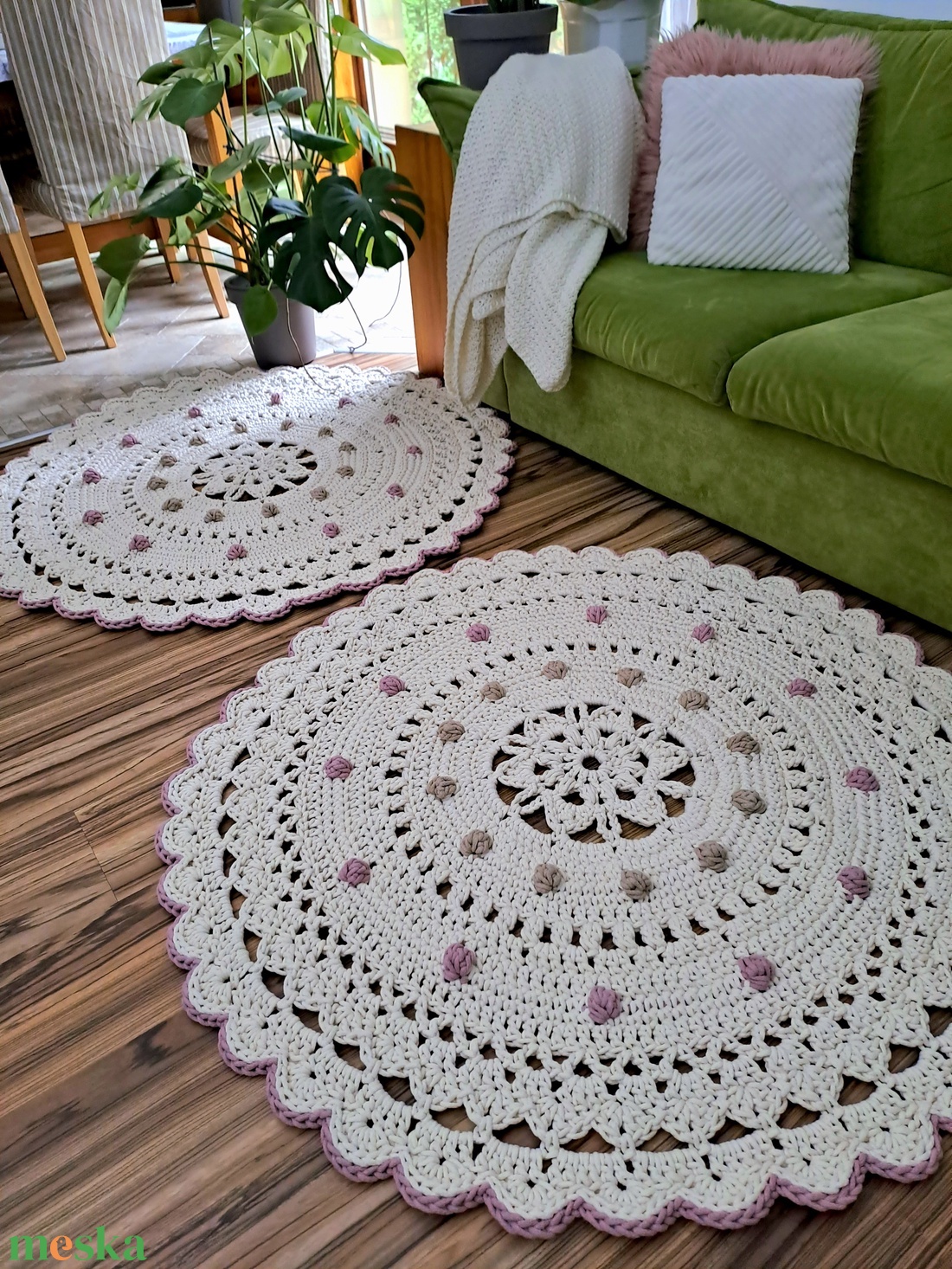 Dotti - otthon & életmód - lakástextil - szőnyeg - horgolt szőnyeg - Meska.hu Dotti - otthon & életmód - lakástextil - szőnyeg - horgolt szőnyeg - Meska.hu