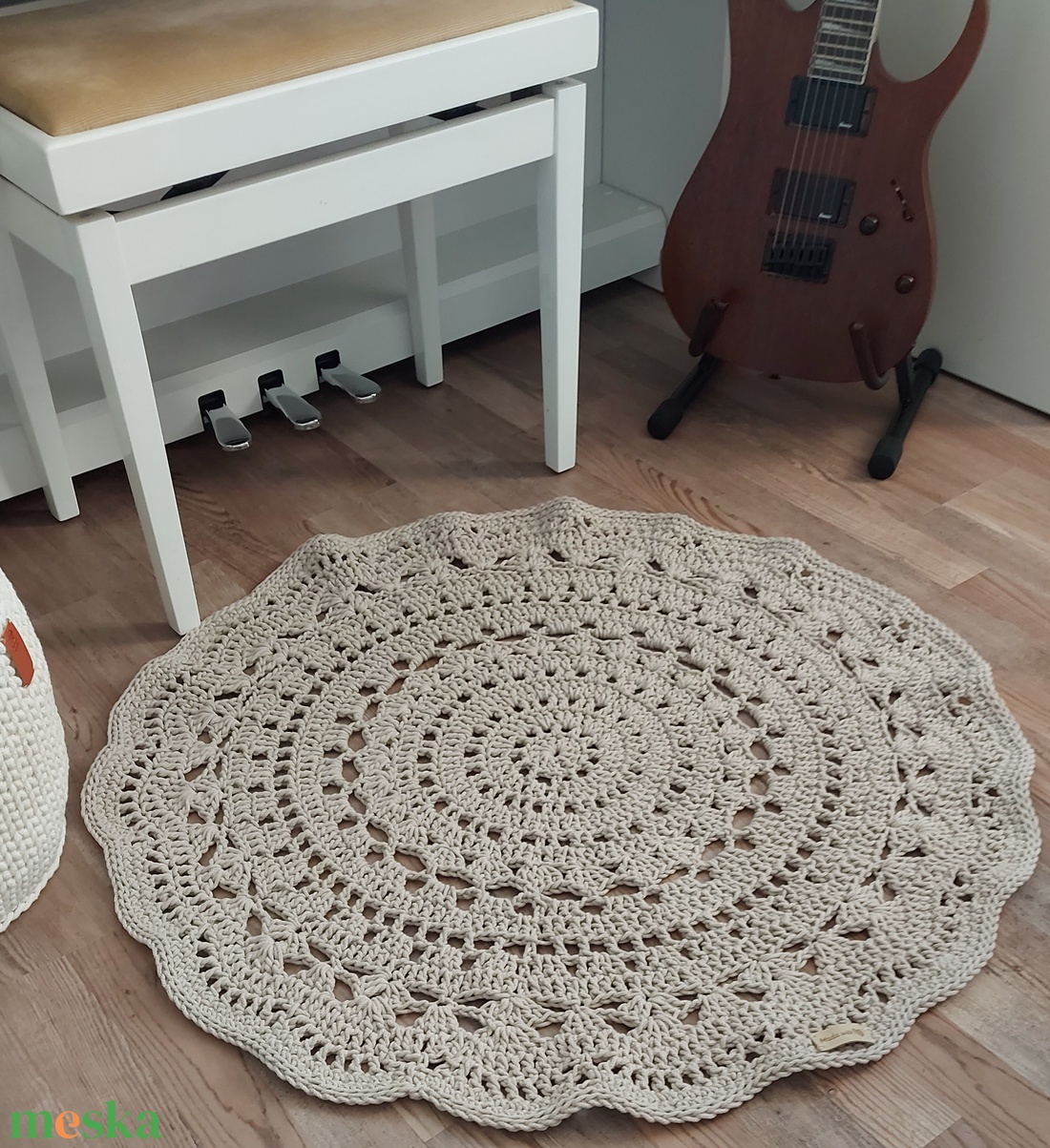 Horgolt szőnyeg - otthon & életmód - lakástextil - szőnyeg - horgolt szőnyeg - Meska.hu