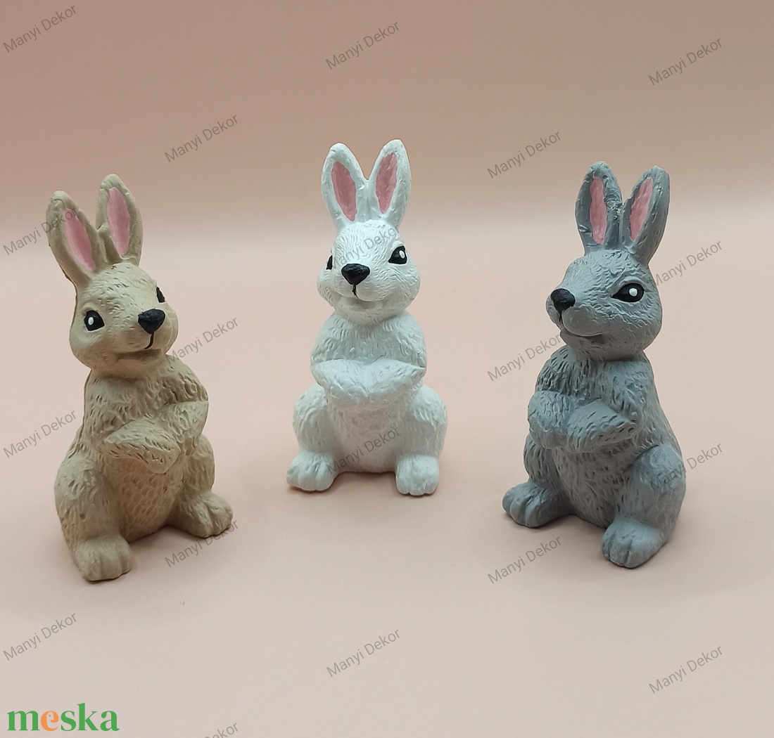 Húsvéti nyuszi figura, 7,6 cm - játék & sport - plüssállat & játékfigura - nyuszi - Meska.hu Húsvéti nyuszi figura, 7,6 cm - játék & sport - plüssállat & játékfigura - nyuszi - Meska.hu