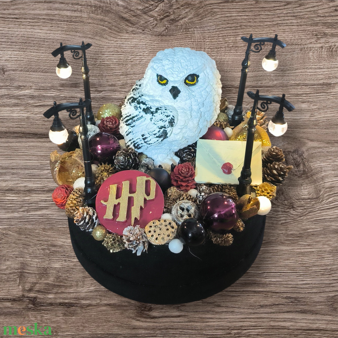 Hedvig (Harry Potter) adventi dekoráció - karácsony - adventi díszek - adventi asztaldísz - Meska.hu Hedvig (Harry Potter) adventi dekoráció - karácsony - adventi díszek - adventi asztaldísz - Meska.hu