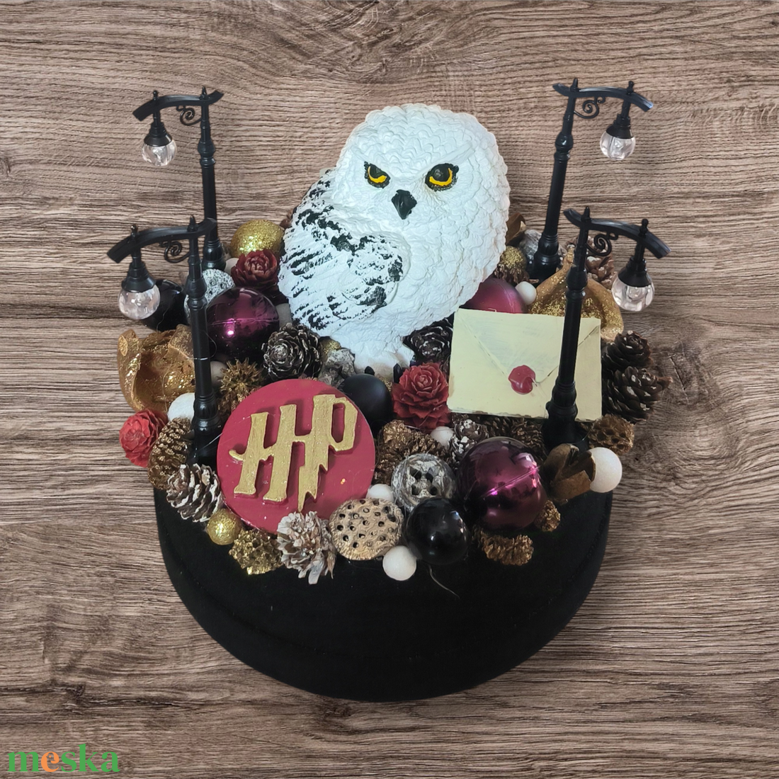 Hedvig (Harry Potter) adventi dekoráció - karácsony - adventi díszek - adventi asztaldísz - Meska.hu Hedvig (Harry Potter) adventi dekoráció - karácsony - adventi díszek - adventi asztaldísz - Meska.hu