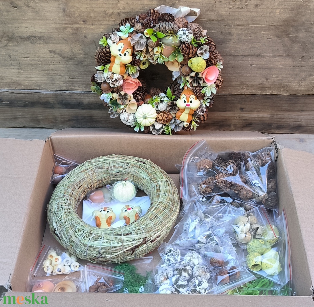 Chip és Dale DIY box csináld magad őszi kopogtató - diy (csináld magad) - egységcsomag - Meska.hu Chip és Dale DIY box csináld magad őszi kopogtató - diy (csináld magad) - egységcsomag - Meska.hu