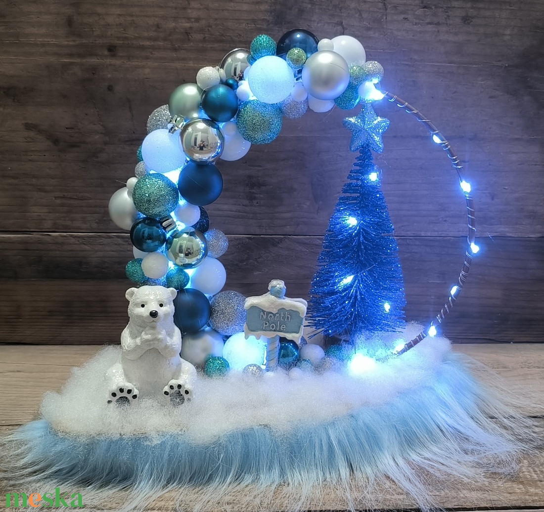 Karikás dekoráció - karácsony - adventi díszek - adventi ablakdekoráció - Meska.hu