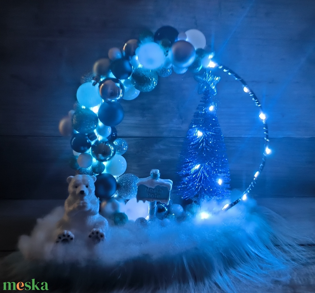 Karikás dekoráció - karácsony - adventi díszek - adventi ablakdekoráció - Meska.hu