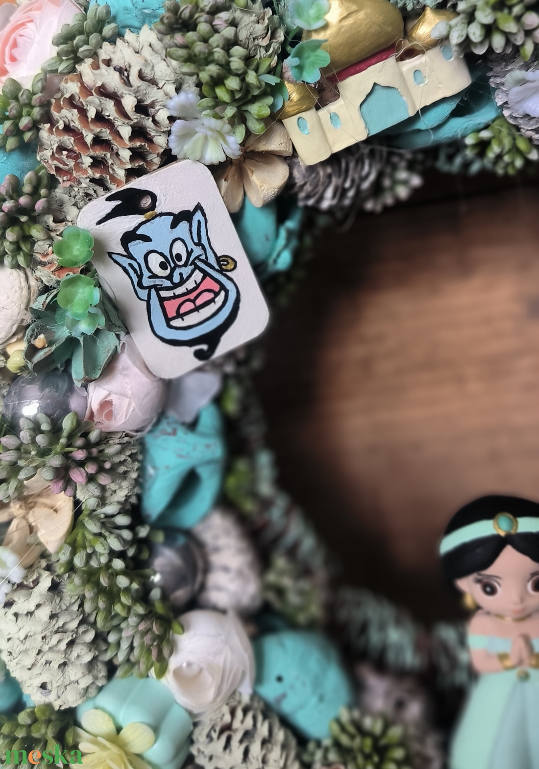 Aladdin kopogtató � 35 cm - otthon & életmód - dekoráció - ajtó- és ablak dekoráció - ajtódísz & kopogtató - Meska.hu