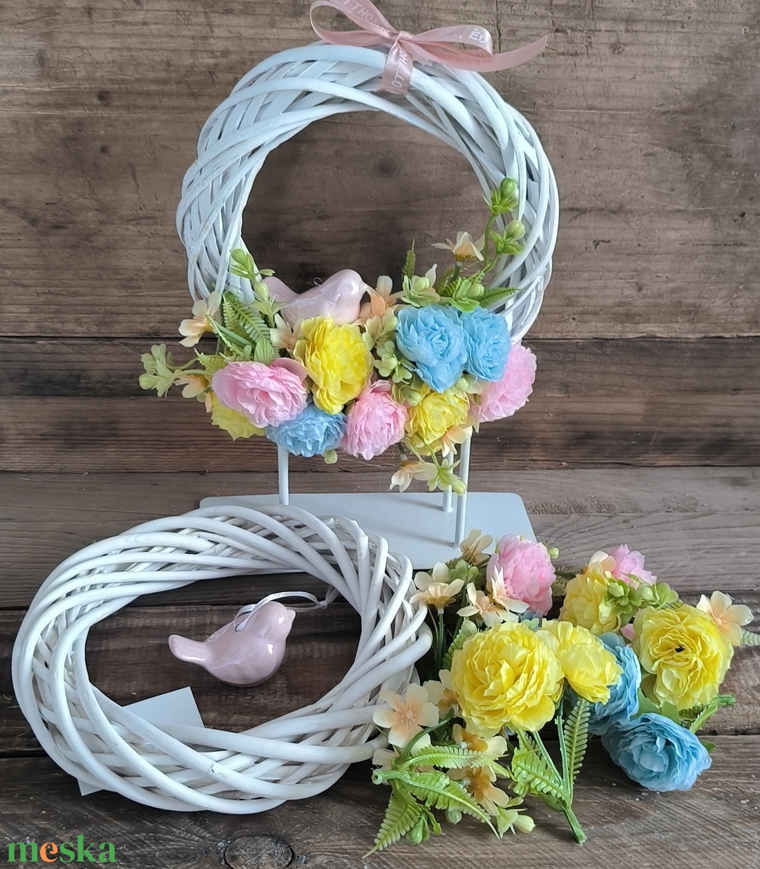 Tavaszi DIY Box � Alkoss saját, egyedi kopogtatót! - diy (csináld magad) - egységcsomag - Meska.hu