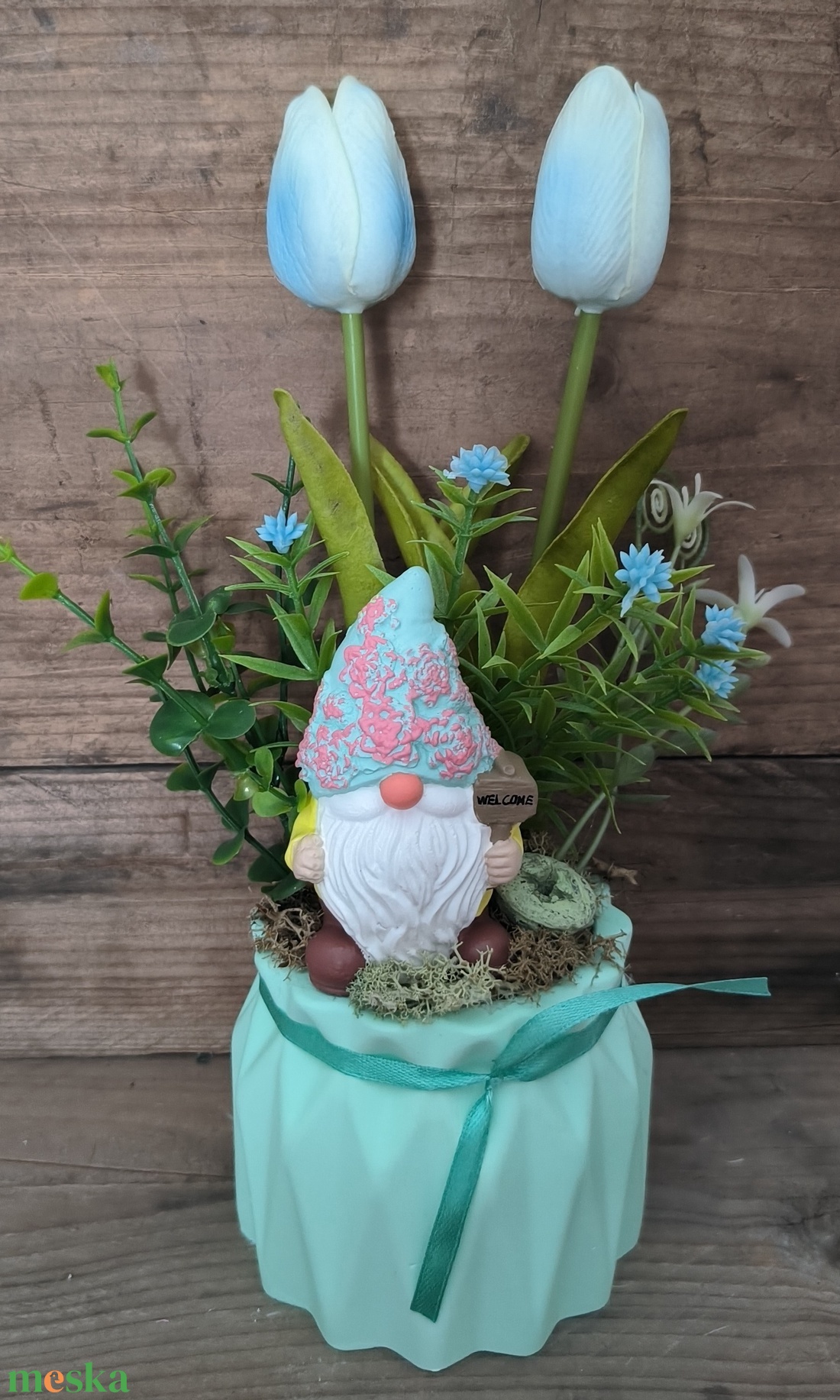 Manós asztali dísz - esküvő - dekoráció - asztaldísz - Meska.hu