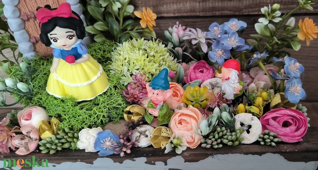 � Disney � Hófehérke tavaszi mesedekor � - otthon & életmód - dekoráció - húsvéti asztaldíszek - Meska.hu