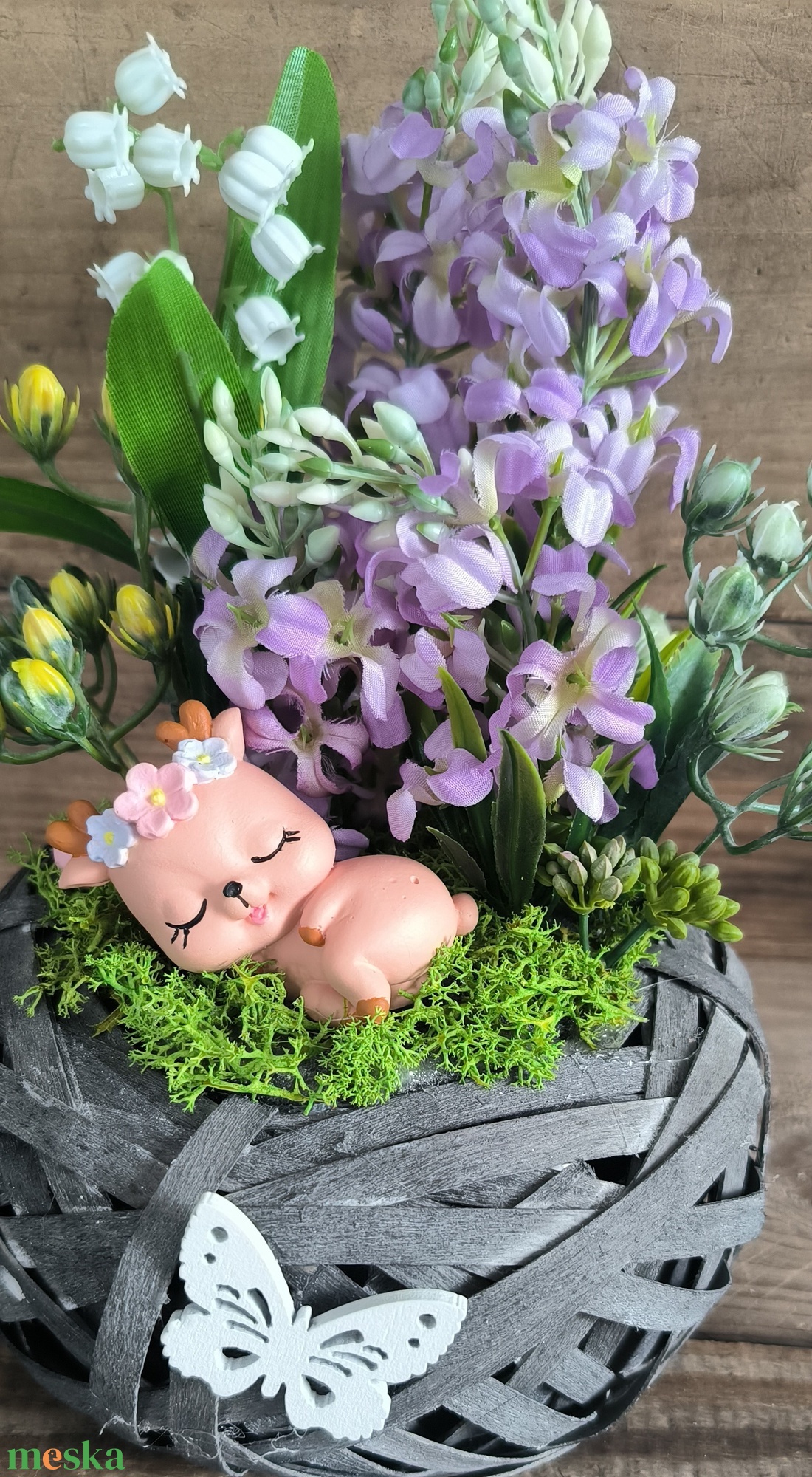 Duci Őzike � tavaszi dekoráció - otthon & életmód - dekoráció - asztal és polc dekoráció - asztaldísz - Meska.hu