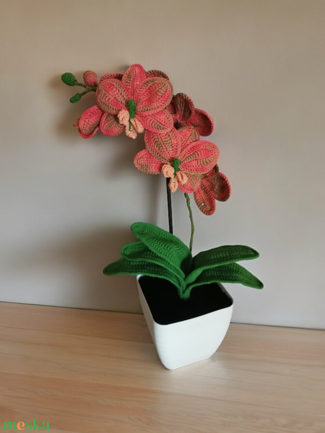 Horgolt orchidea - otthon & életmód - dekoráció - virágdísz és tartó - csokor & virágdísz - Meska.hu Horgolt orchidea - otthon & életmód - dekoráció - virágdísz és tartó - csokor & virágdísz - Meska.hu