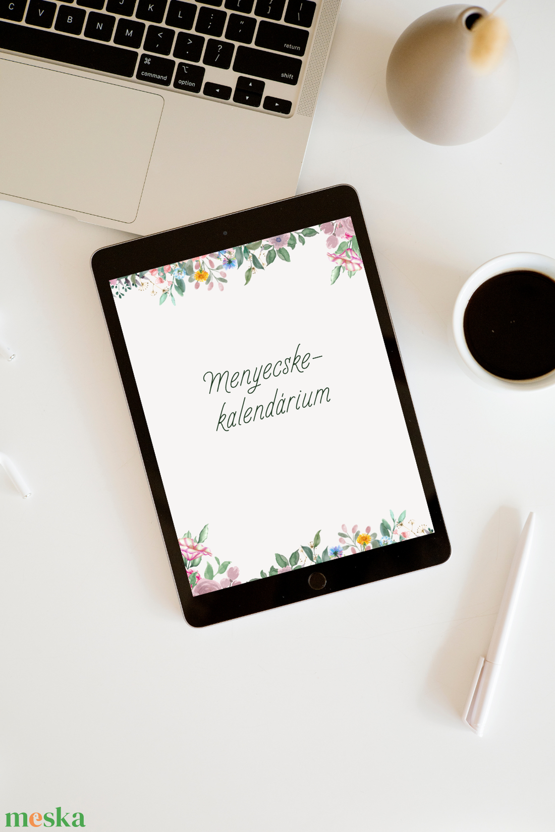 Menyecske-Kalendárium (digitális, azonnal letölthető) - otthon & életmód - papír, írószer - jegyzetfüzet & napló - Meska.hu