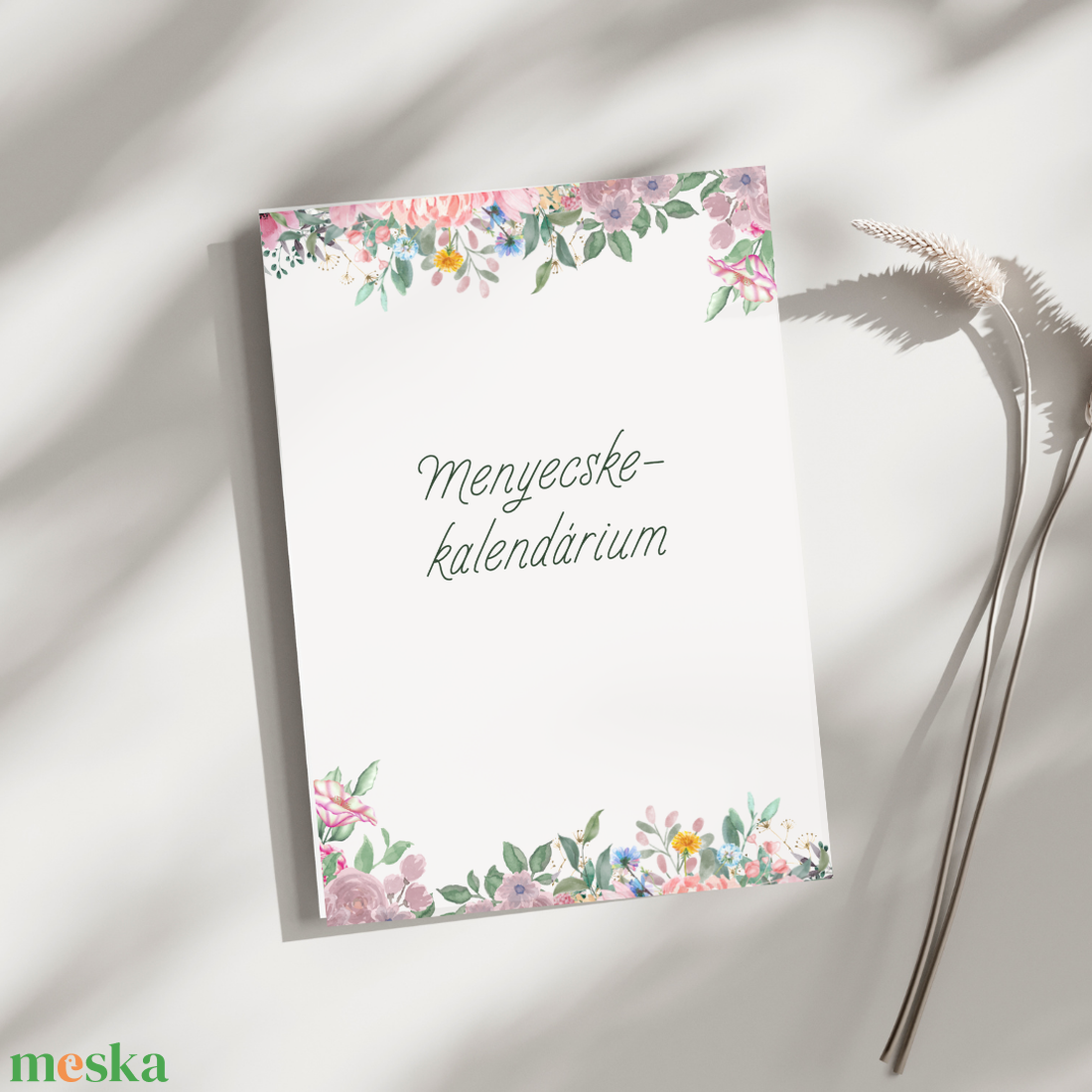 Menyecske-Kalendárium (Nyomtatott) - esküvő - lánybúcsú - Meska.hu