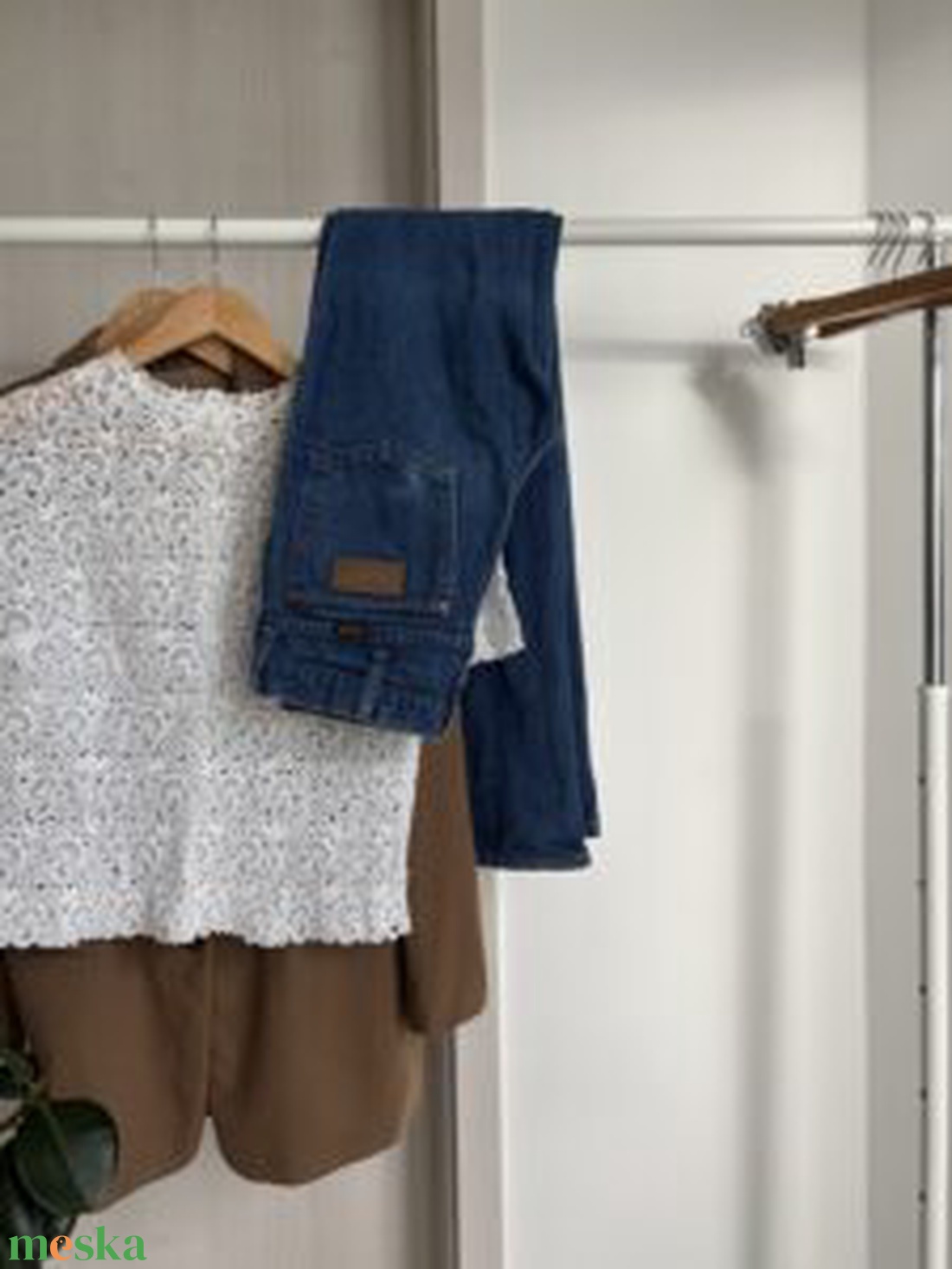 Vintage Wrangler farmernadrág - ruha & divat - női ruha - nadrág - Meska.hu
