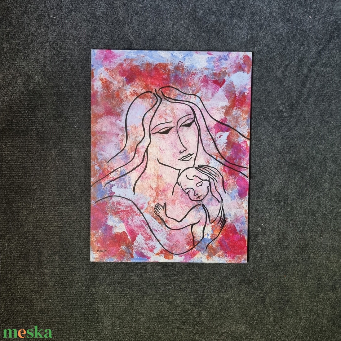 Egyedi akril festmény 30x40 - művészet - festmény - akril - Meska.hu