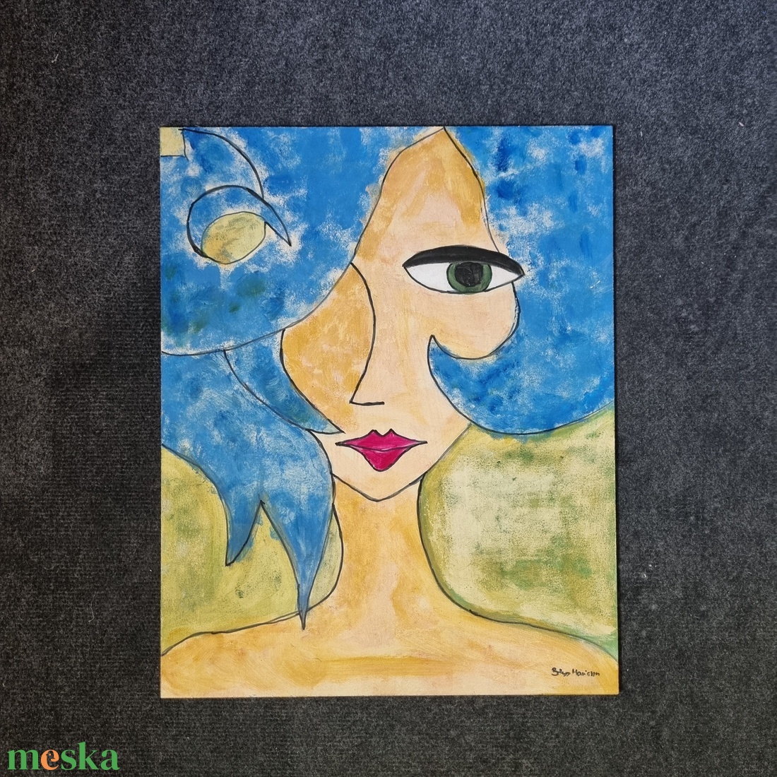 Egyedi akril festmény 40x50 - művészet - festmény - akril - Meska.hu