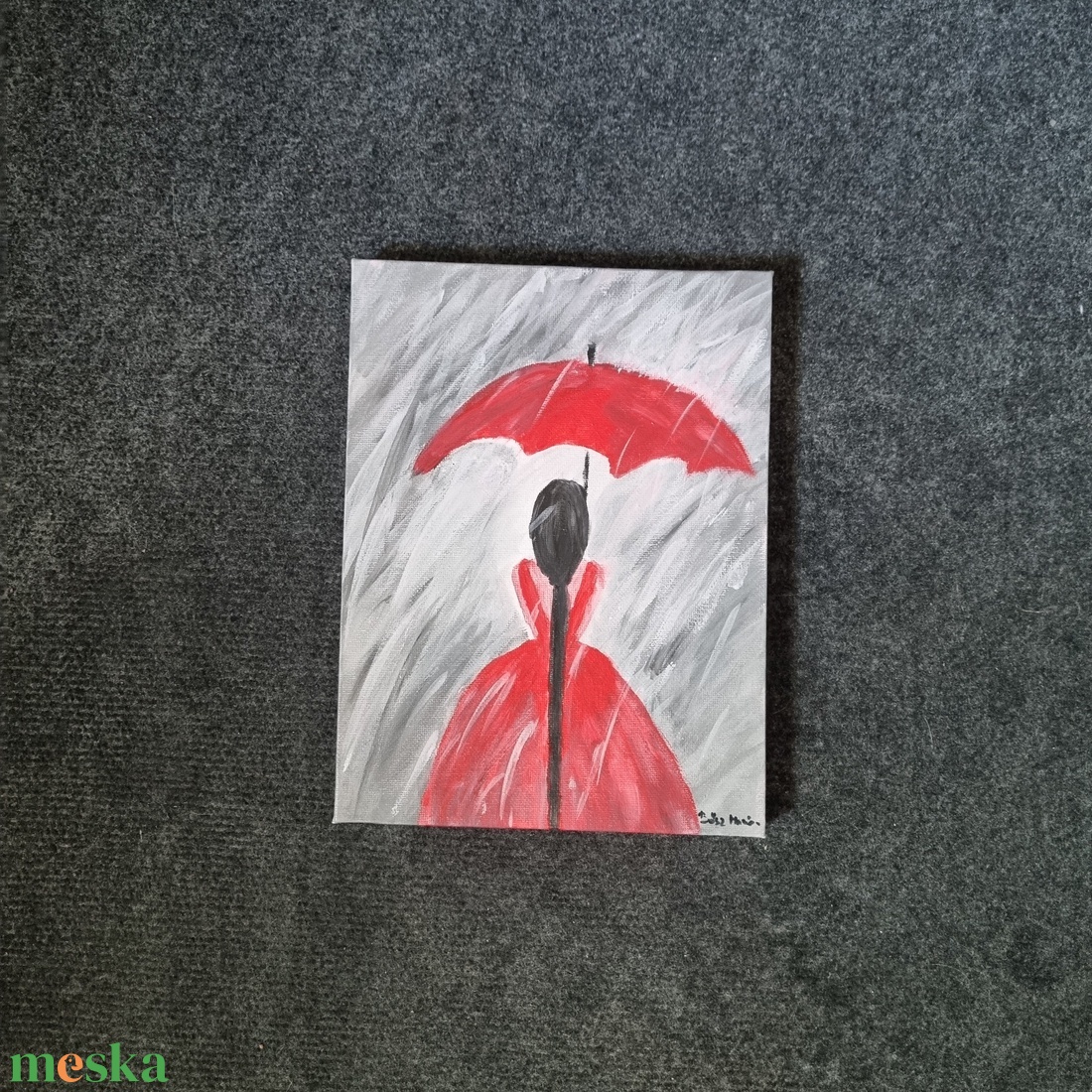 Egyedi akril festmény 18x24 - művészet - festmény - akril - Meska.hu