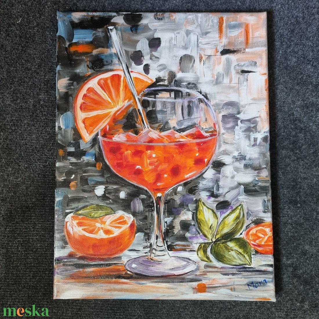 Egyedi akril festmény 30x40 - művészet - festmény - akril - Meska.hu Egyedi akril festmény 30x40 - művészet - festmény - akril - Meska.hu