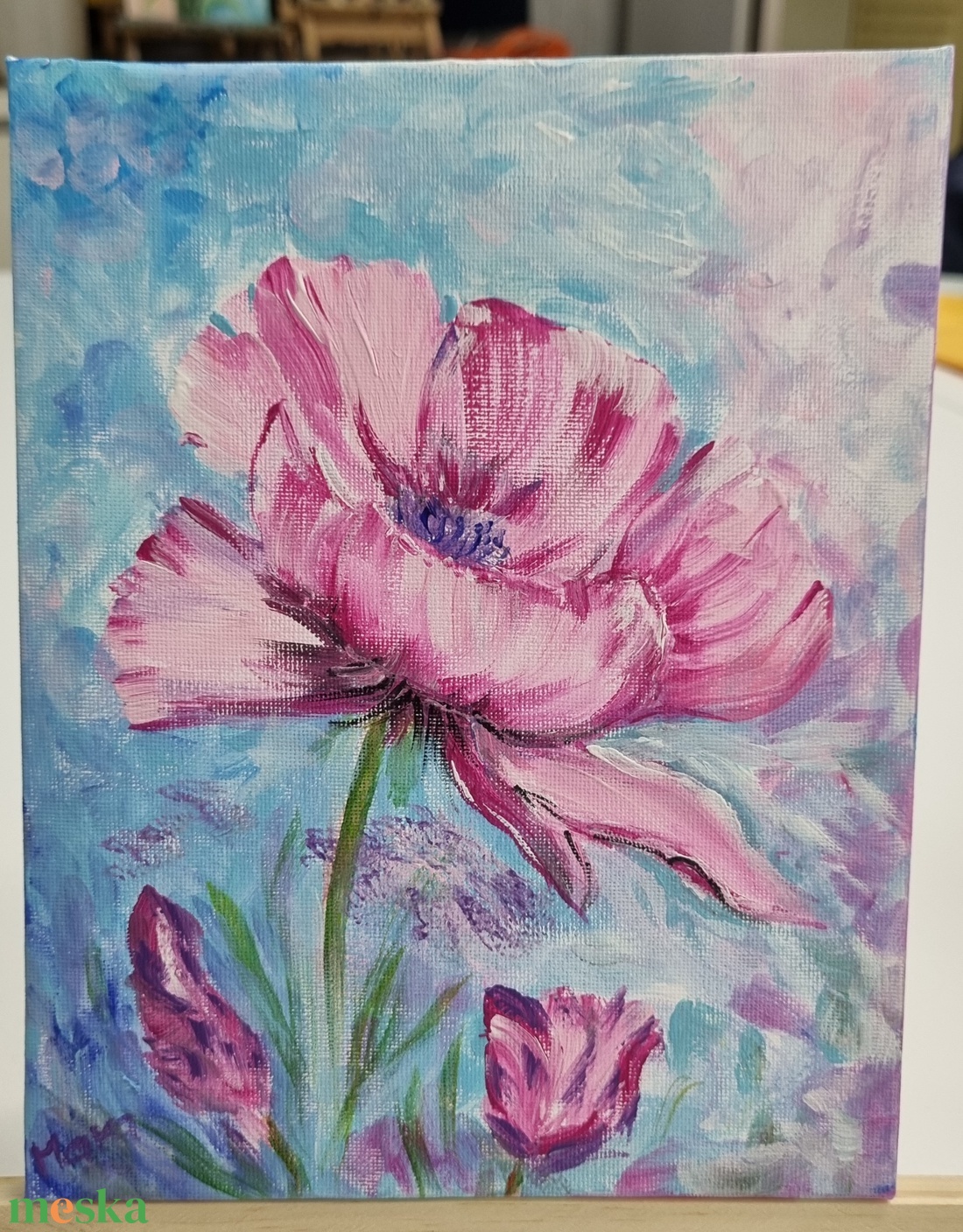 Egyedi akril festmény 18x24 - művészet - festmény - akril - Meska.hu