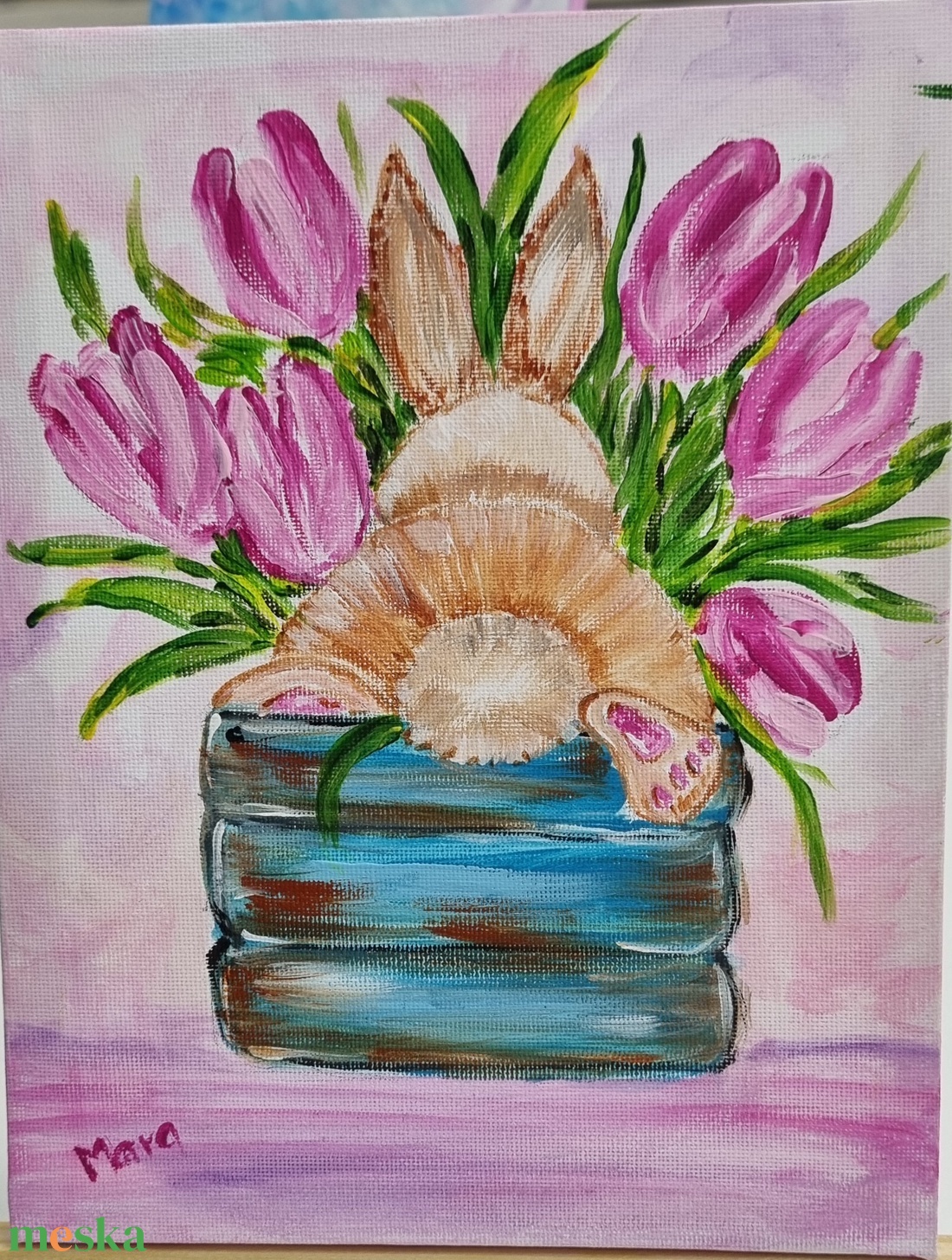 Egyedi akril festmény 18x24 - művészet - festmény - akril - Meska.hu Egyedi akril festmény 18x24 - művészet - festmény - akril - Meska.hu