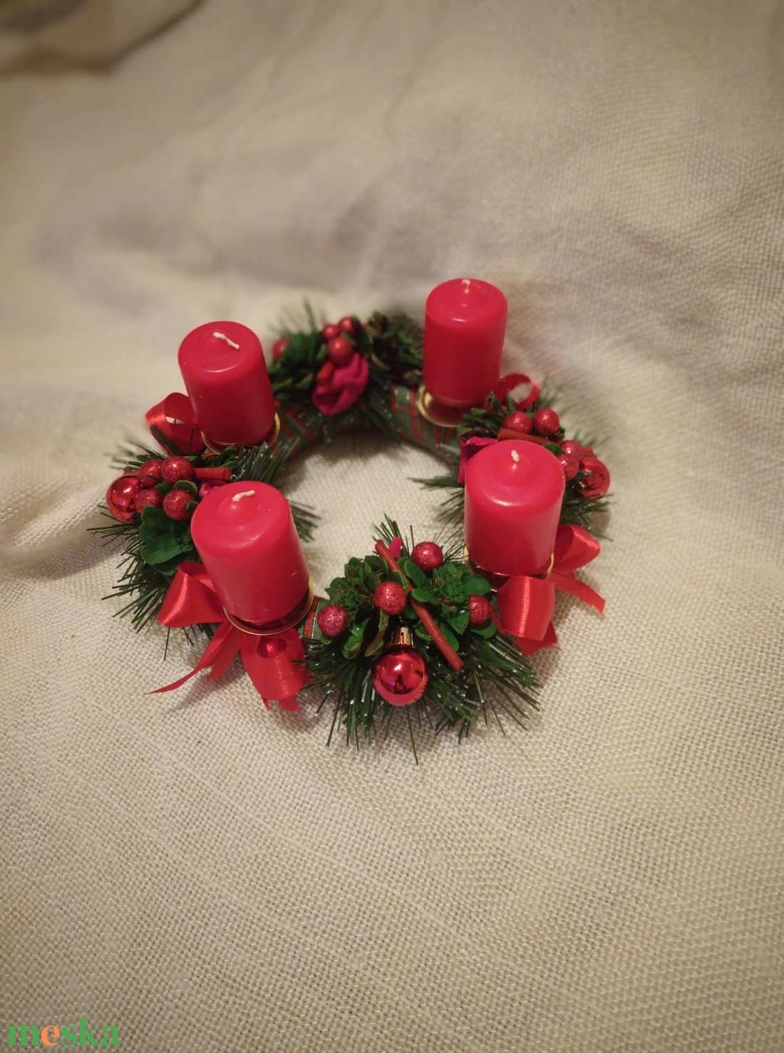 Adventi koszorú - karácsony - adventi díszek - adventi koszorú - Meska.hu Adventi koszorú - karácsony - adventi díszek - adventi koszorú - Meska.hu