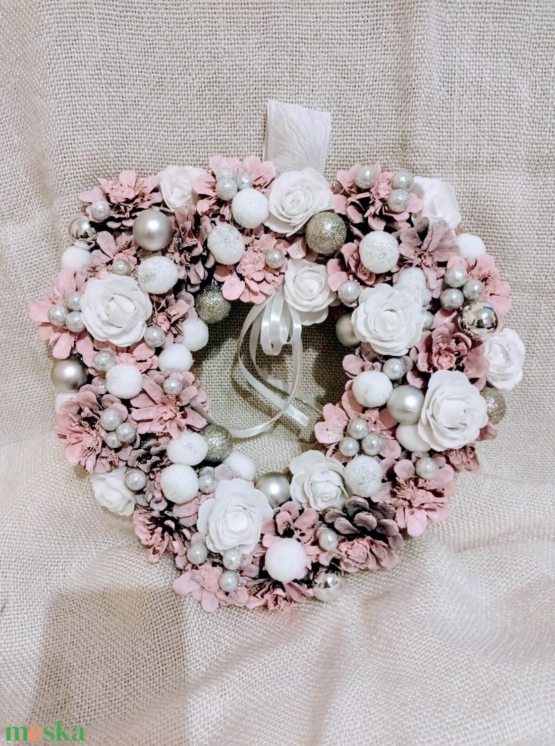 Karácsonyi ajtódísz  - karácsony - adventi díszek - adventi ajtódísz - Meska.hu