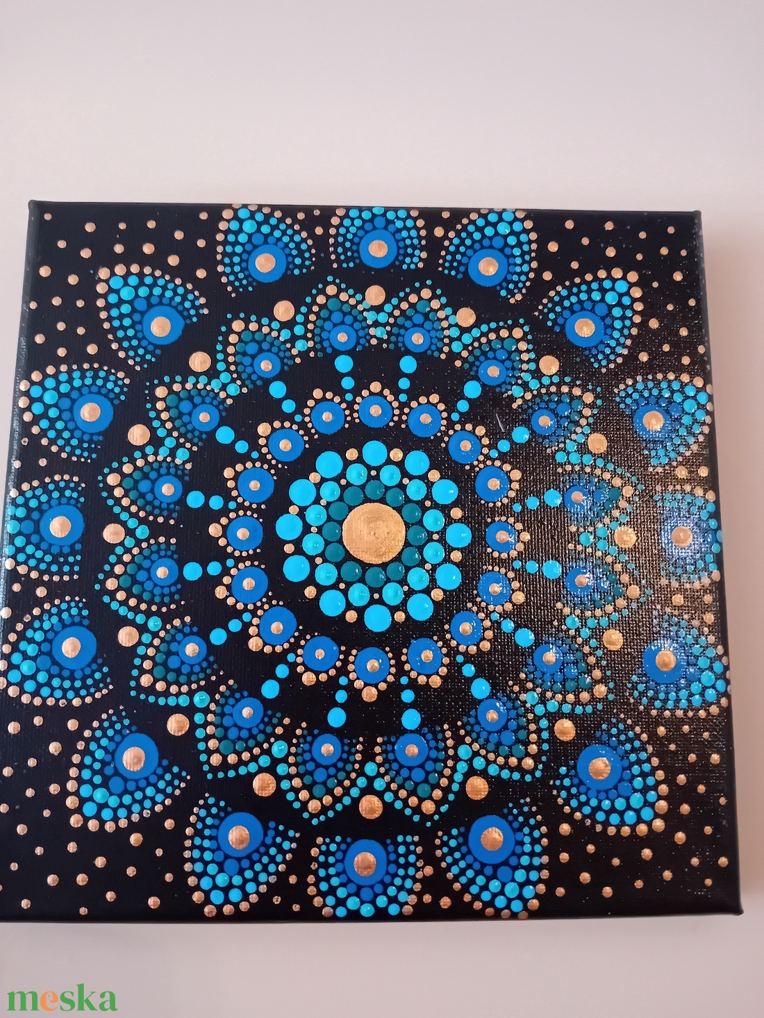 Mandala vászonkép - otthon & életmód - dekoráció - kép & falikép - vászonkép - Meska.hu