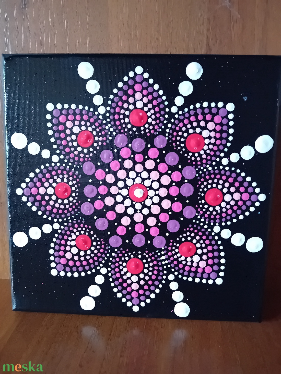 Mandala vászonkép. - otthon & életmód - dekoráció - kép & falikép - vászonkép - Meska.hu