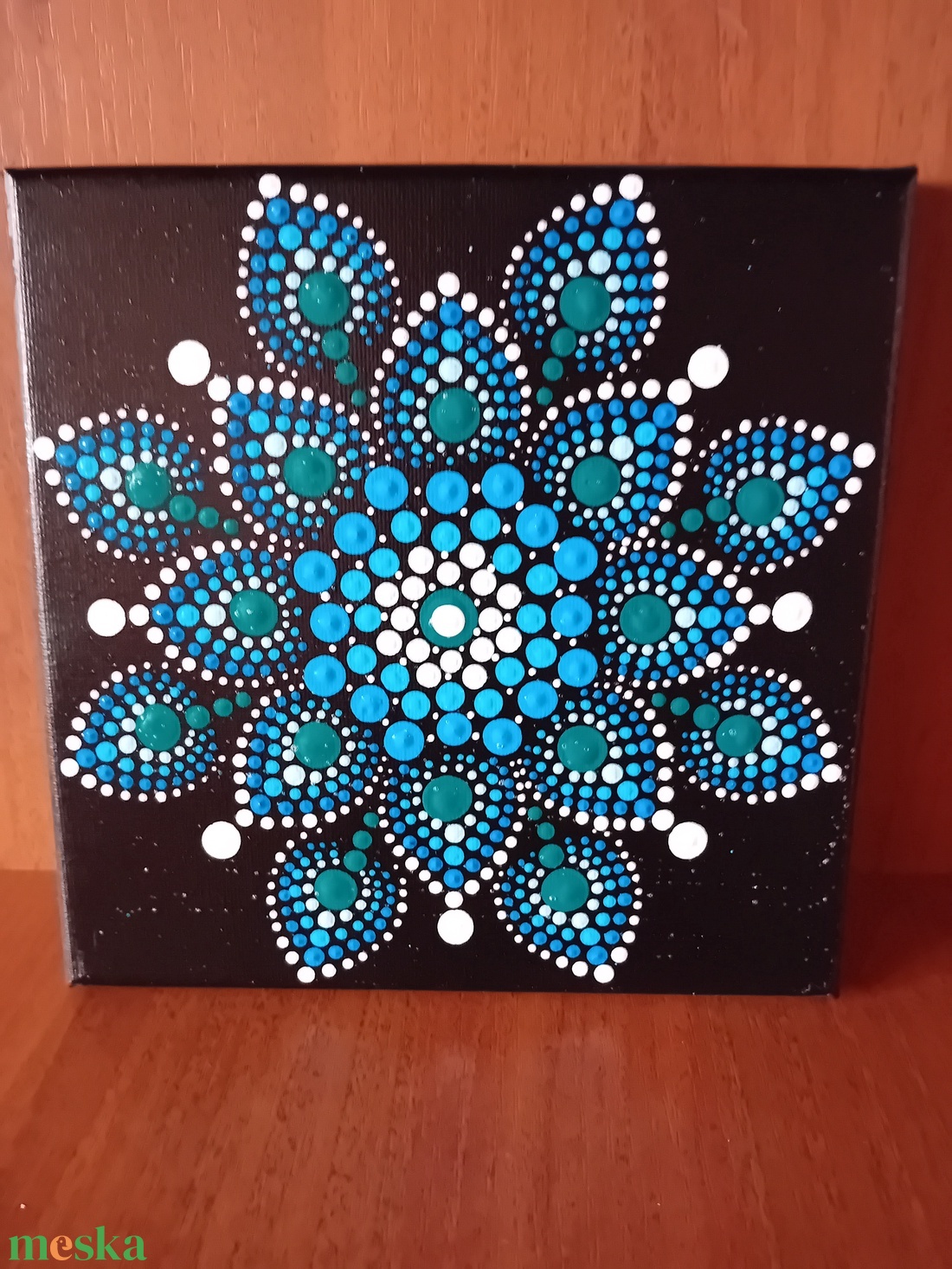 Mandala vászonkép. - otthon & életmód - dekoráció - kép & falikép - vászonkép - Meska.hu