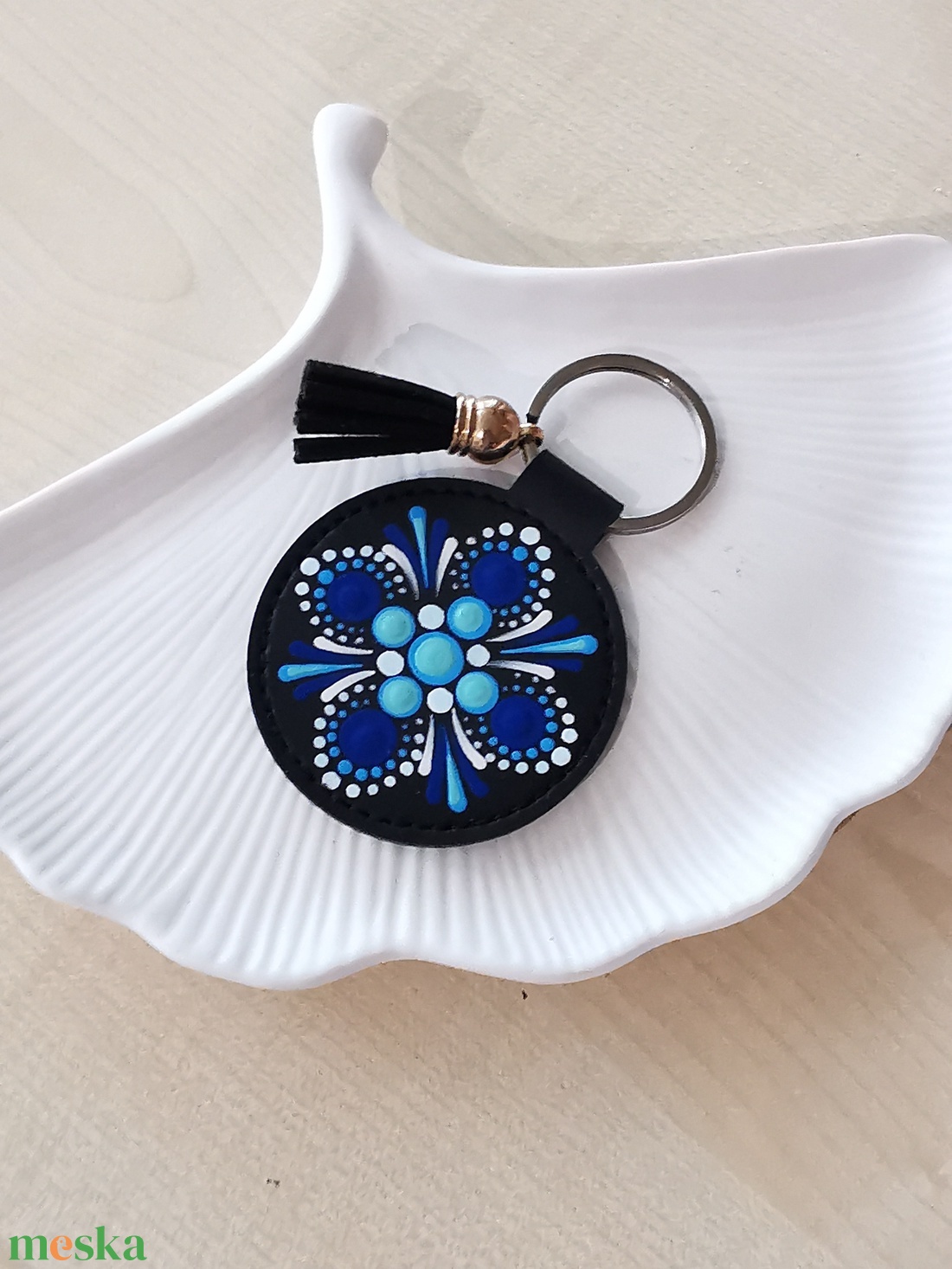 Mandalamintás kulcstartó  - táska & tok - kulcstartó & táskadísz - kulcstartó - Meska.hu