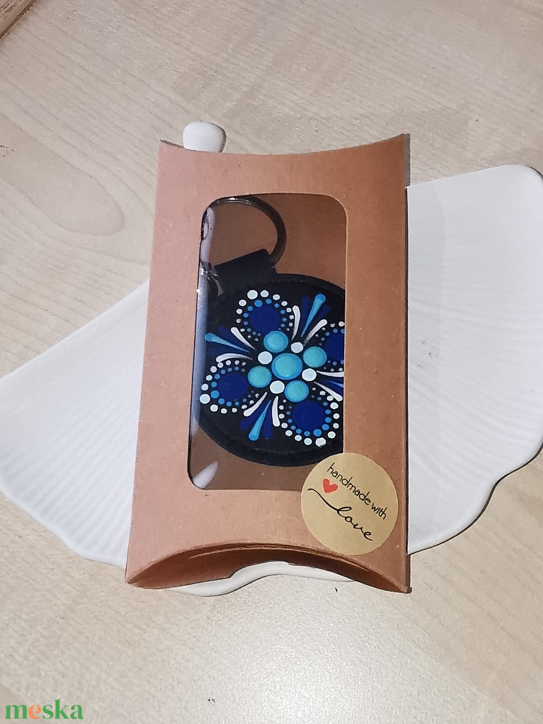 Mandalamintás kulcstartó  - táska & tok - kulcstartó & táskadísz - kulcstartó - Meska.hu