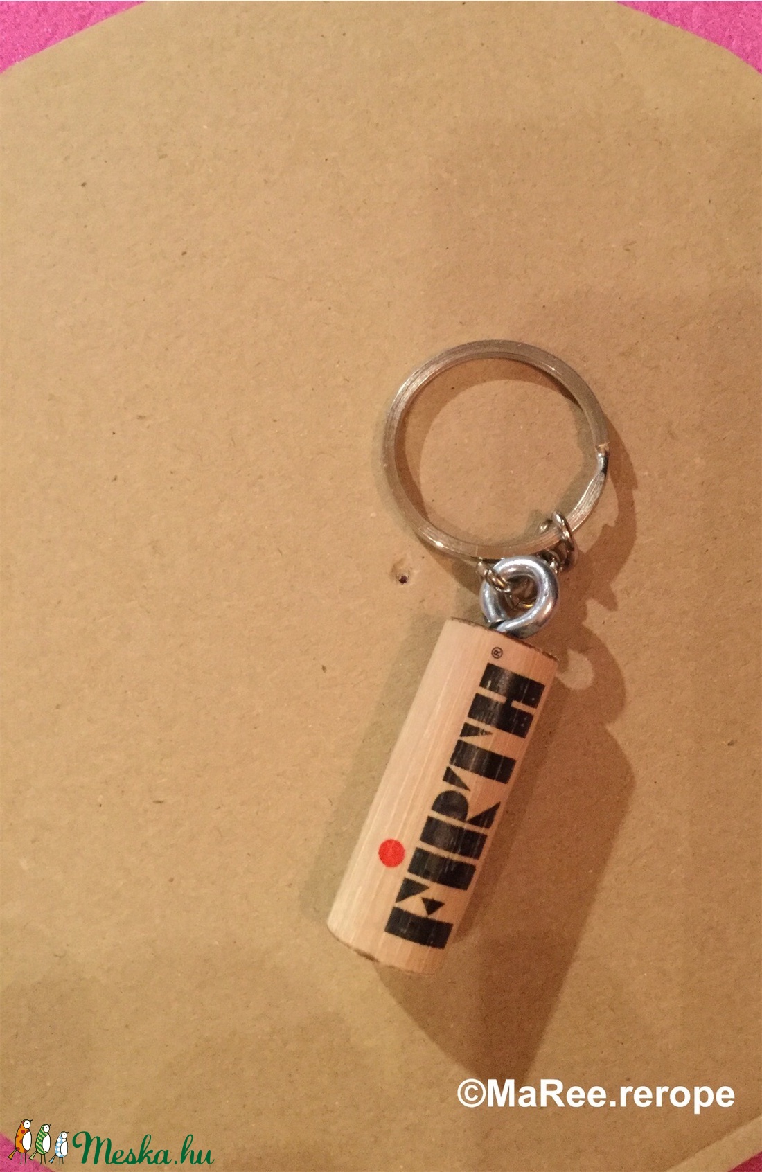 Dobverőből kulcstartó - táska & tok - kulcstartó & táskadísz - kulcstartó - Meska.hu