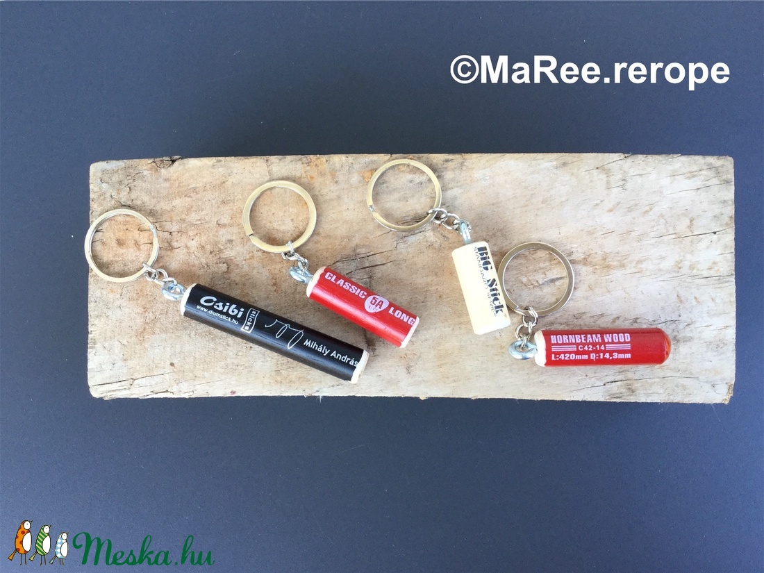 Dobverőből kulcstartó - táska & tok - kulcstartó & táskadísz - kulcstartó - Meska.hu