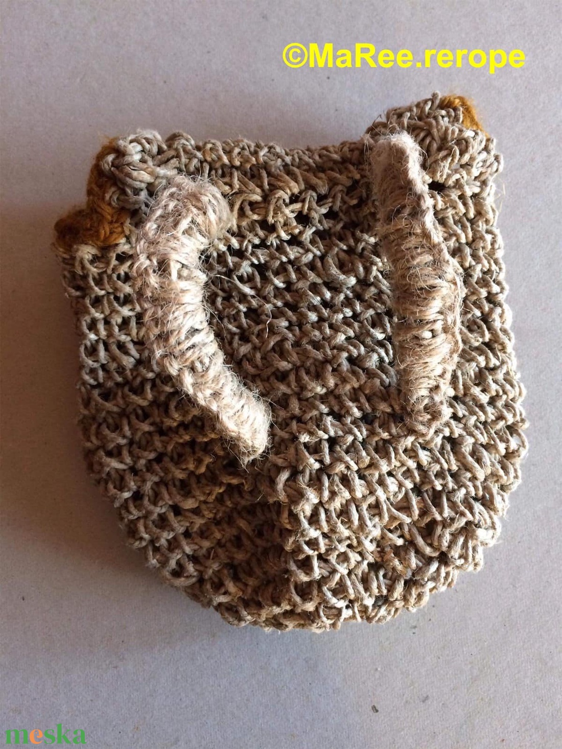 Horgolt övtáska - táska & tok - övtáska - Meska.hu