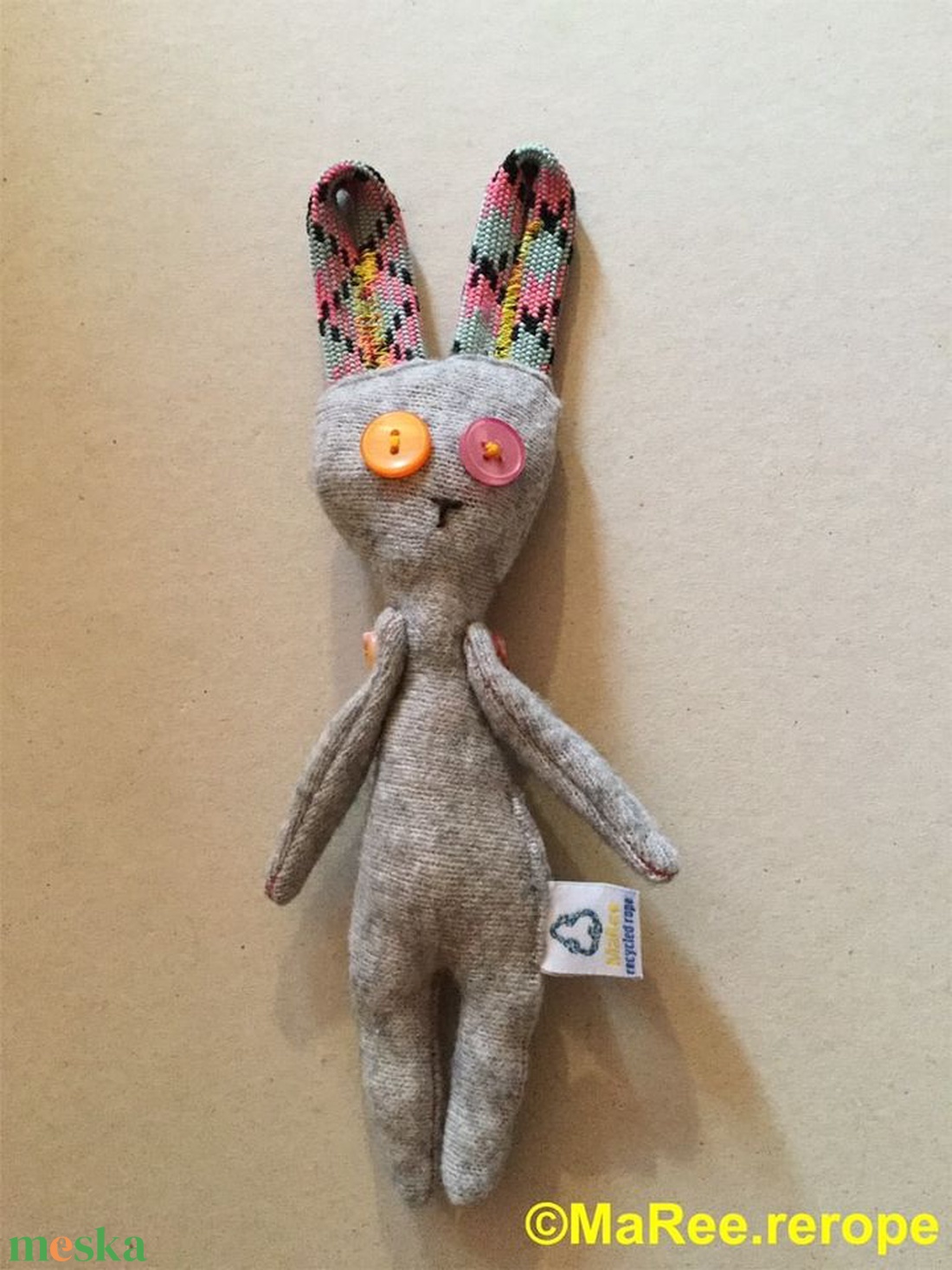 Nyulacska - játék & sport - plüssállat & játékfigura - nyuszi - Meska.hu