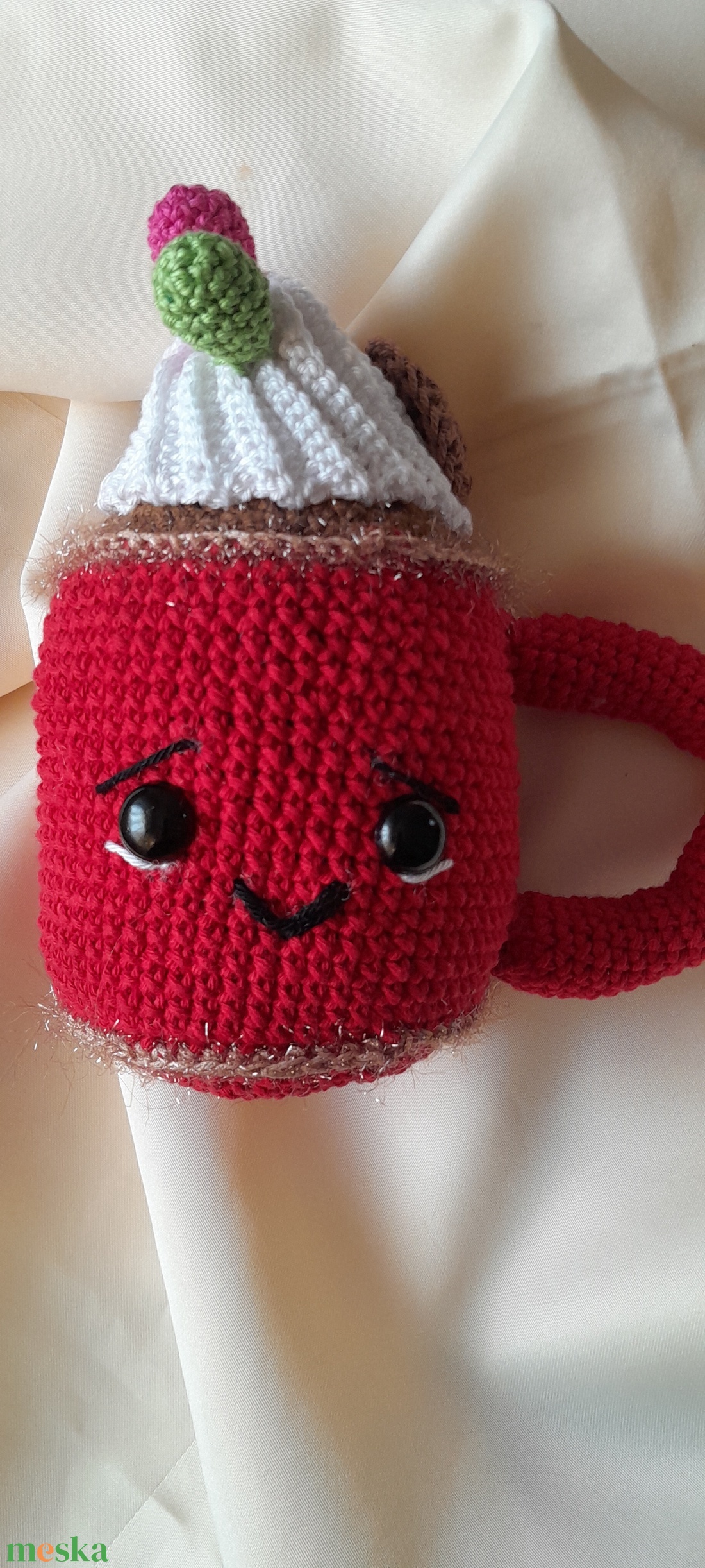 Habos kakaó - játék & sport - plüssállat & játékfigura - béka - Meska.hu