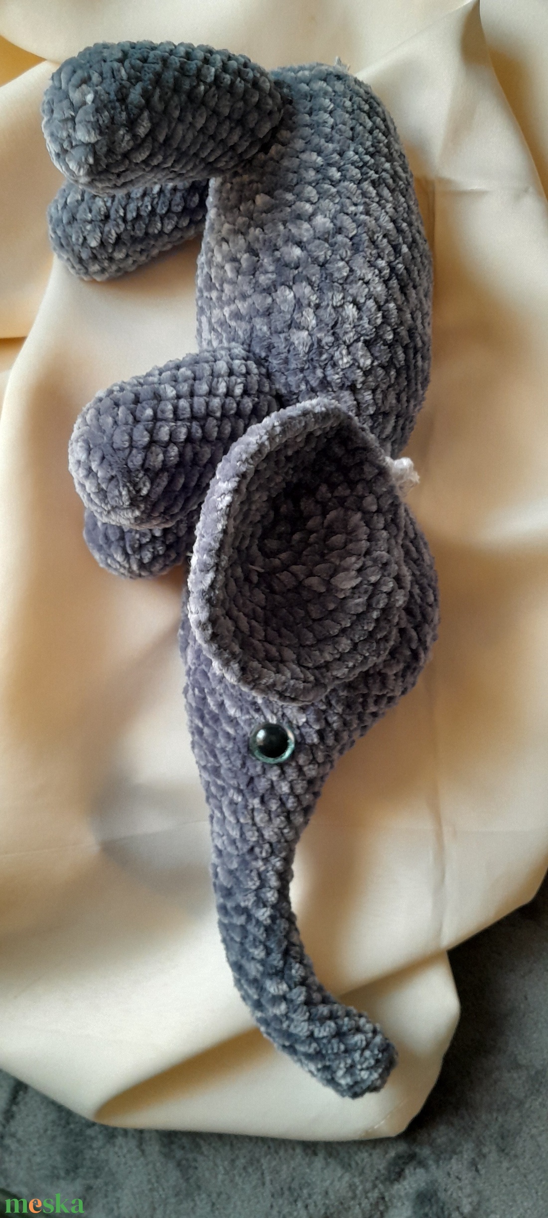 Elefánt - játék & sport - plüssállat & játékfigura - bagoly - Meska.hu