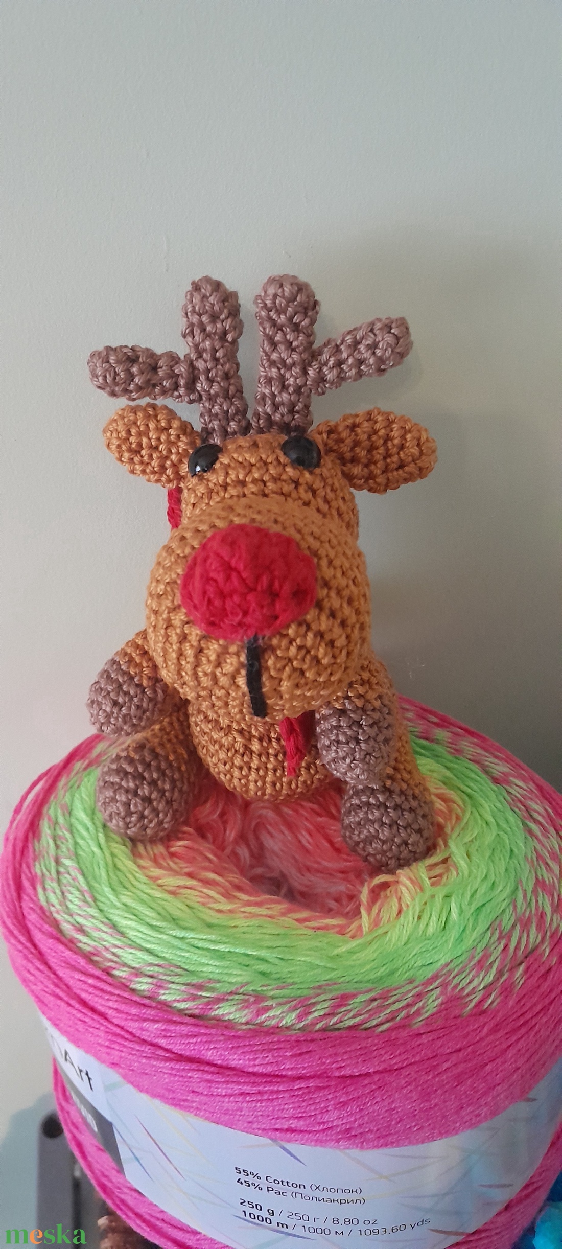 Rénszarvas - játék & sport - 3 éves kor alattiaknak - alvóka & rongyi - Meska.hu