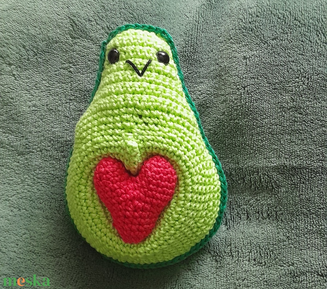 Avokádo - játék & sport - plüssállat & játékfigura - bagoly - Meska.hu