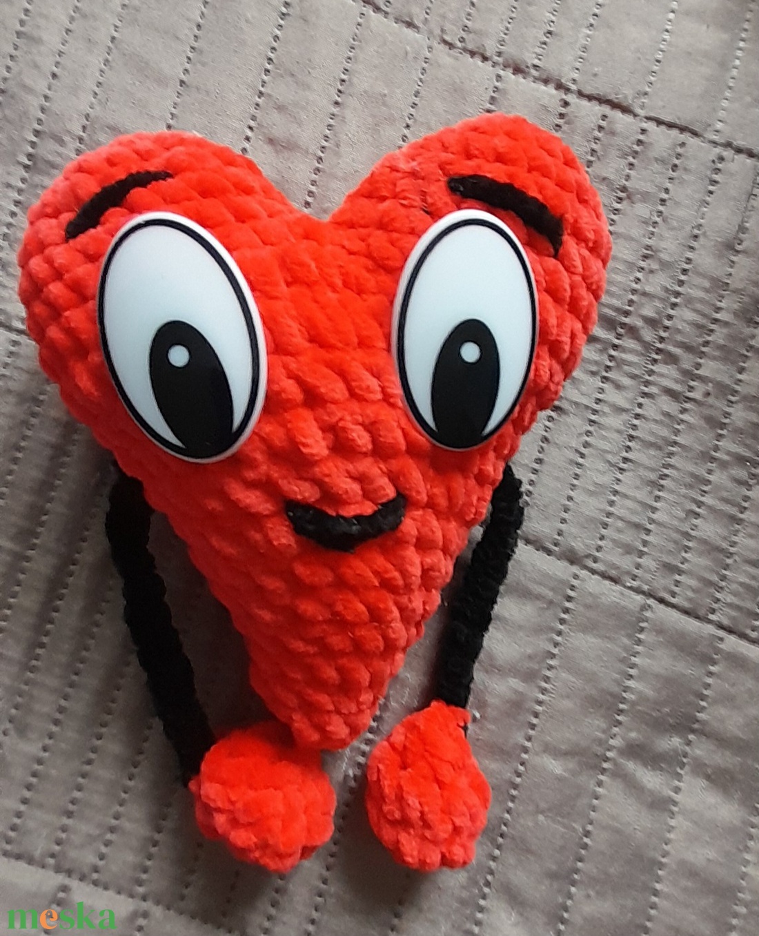 Szív - játék & sport - plüssállat & játékfigura - delfin, bálna - Meska.hu